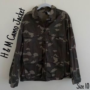 H&M Camo Jacket